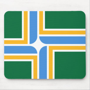 Flag of Portland (Oregon) Mouse Mat