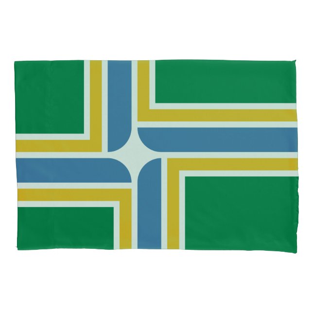 Flag of Portland, Oregon Pillow Case (Front)