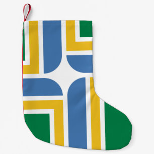 Flag of Portland, Oregon Small Christmas Stocking
