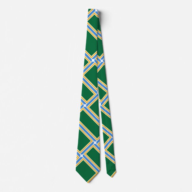 Flag of Portland - Oregon Tie (Front)
