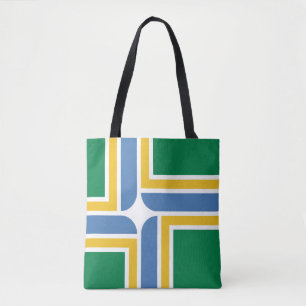 Flag of Portland, Oregon Tote Bag