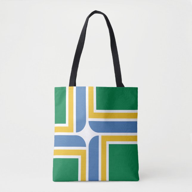 Flag of Portland, Oregon Tote Bag (Front)