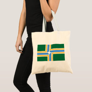 Flag of Portland (Oregon) Tote Bag