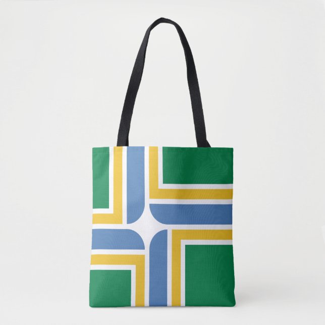 Flag of Portland, Oregon Tote Bag (Front)