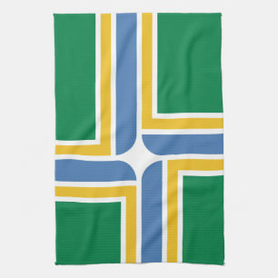 Flag of Portland, Oregon Towel