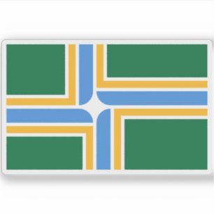 Flag of Portland, Oregon, USA