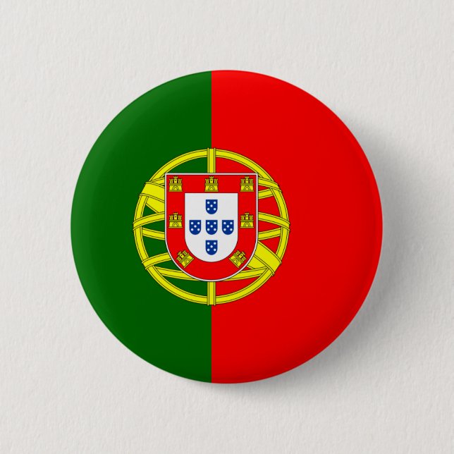 Flag of Portugal Button (Front)