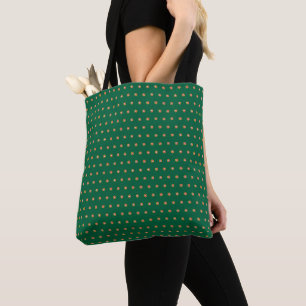 Flag of Portugal dotted pattern  Tote Bag