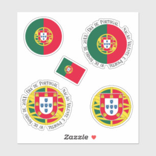 Flag of Portugal for Day of Portugal holiday