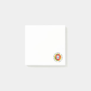 Flag of Portugal for Day of Portugal holiday Post-it Notes