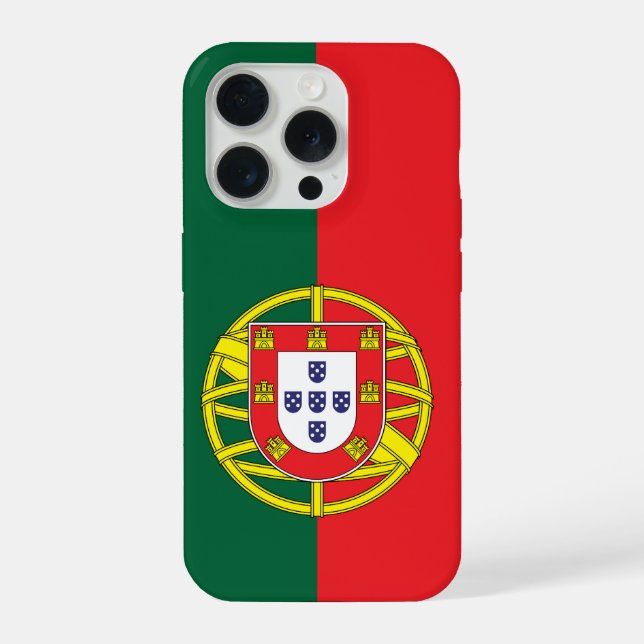 Flag of Portugal iPhone Case (Back)