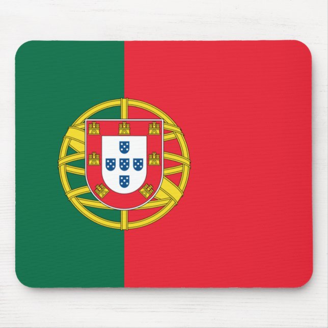 Flag of Portugal Mouse Mat (Front)