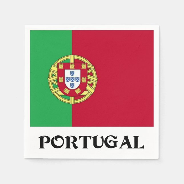 Flag of Portugal Napkin (Front)