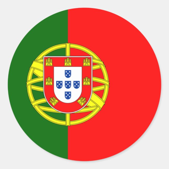 Flag of Portugal Sticker (Front)
