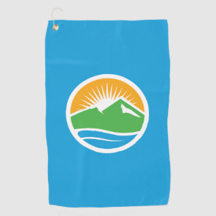 Flag of Provo, Utah Golf Towel