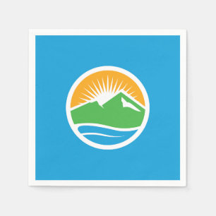 Flag of Provo, Utah Napkin