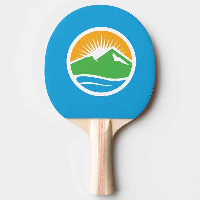 Flag of Provo, Utah Ping Pong Paddle (Front)