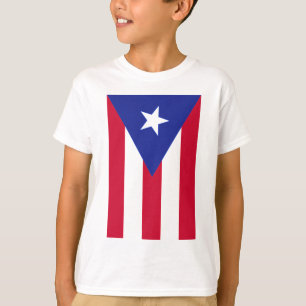 Flag of Puerto Rico - Bandera de Puerto Rico T-Shirt