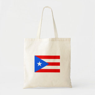 Flag of Puerto Rico Budget Tote Bag