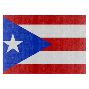 Flag of Puerto Rico Cutting Board
