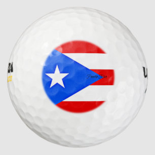 Flag of Puerto Rico Golf Balls