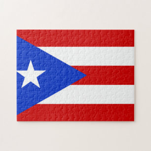 Flag of Puerto Rico Jigsaw Puzzle