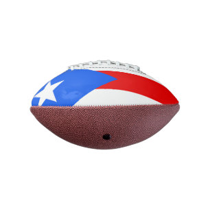Flag of Puerto Rico Mini Football American Football