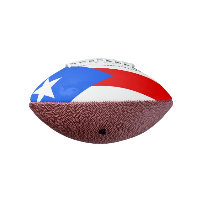 Flag of Puerto Rico Mini Football American Football (Rotated 270)