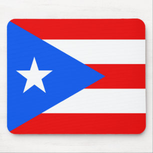 Flag of Puerto Rico Mouse Mat