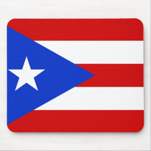 Flag of Puerto Rico Mouse Mat