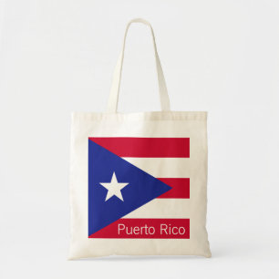 Flag of Puerto Rico Tote Bag