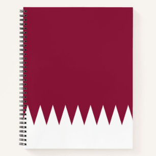 Flag of Qatar Notebook