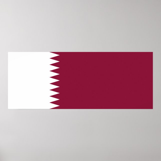 Flag of Qatar Poster (Front)