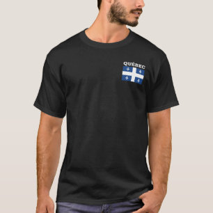 Flag of Québec, Canada T-Shirt