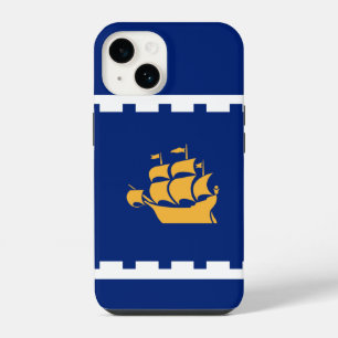Flag of Quebec City iPhone 14 Case