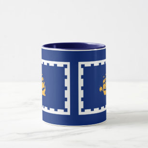Flag of Quebec City Mug