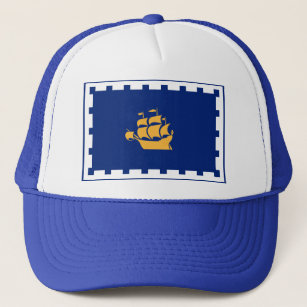Flag of Quebec City Trucker Hat