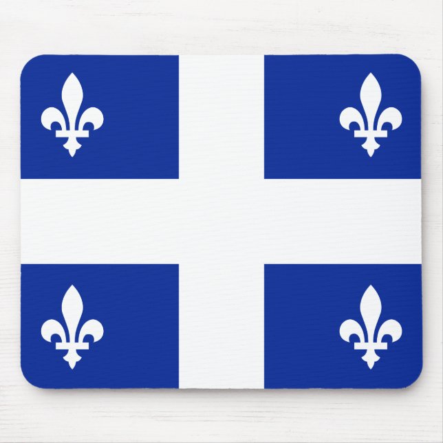 Flag of Quebec Mousepad (Front)
