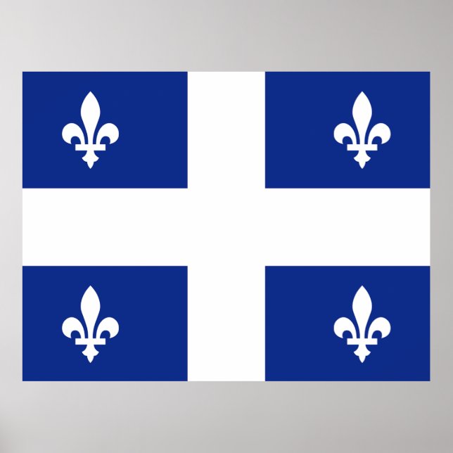 Flag of Quebec Poster (Front)