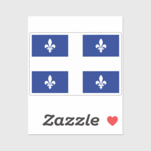 Flag of Quebec Sticker