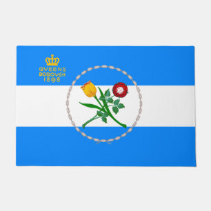 Flag of Queens (Borough of New York City) Doormat