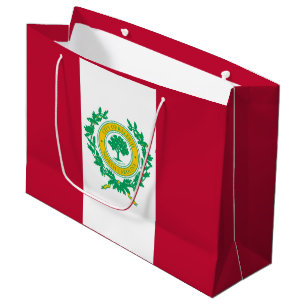 Flag of Raleigh, North Carolina Large Gift Bag