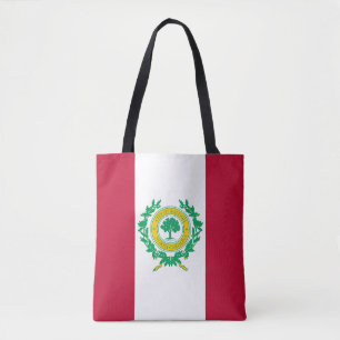 Flag of Raleigh, North Carolina Tote Bag