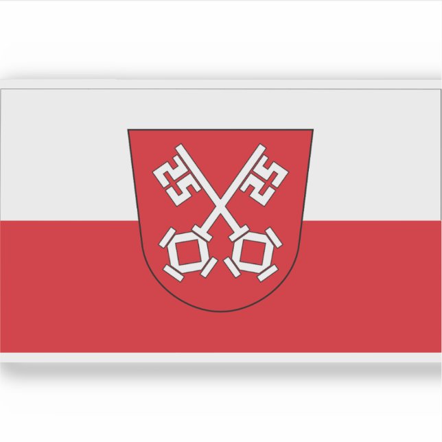 Flag of Regensburg, Germany (Front)