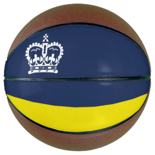 Flag of Regina city, Saskatchewan, CANADA Basketball