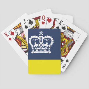Flag of Regina, Saskatchewan Playing Cards