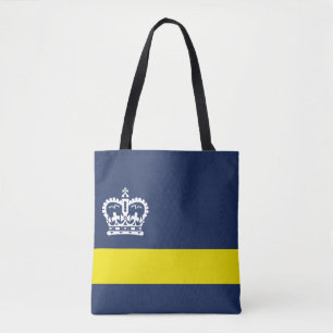 Flag of Regina, Saskatchewan Tote Bag
