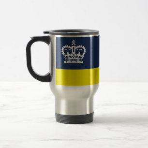 Flag of Regina, Saskatchewan Travel Mug
