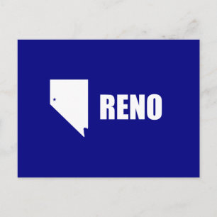 Flag of Reno, Nevada Postcard