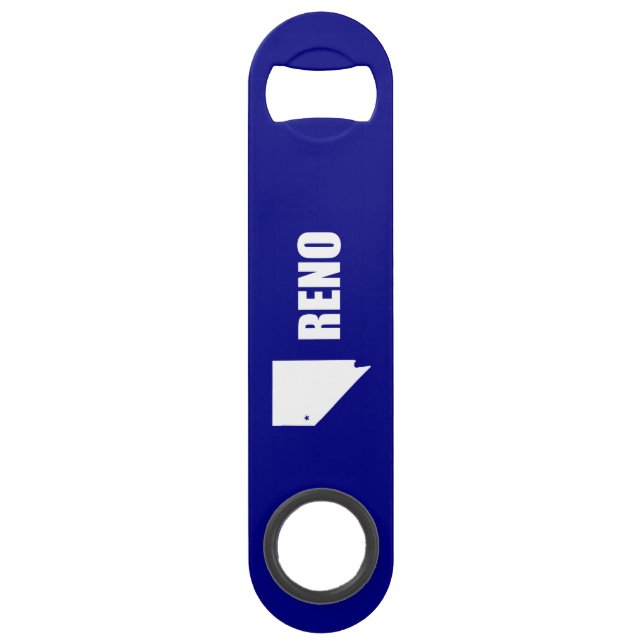 Flag of Reno, Nevada Speed Bottle Opener (Front)